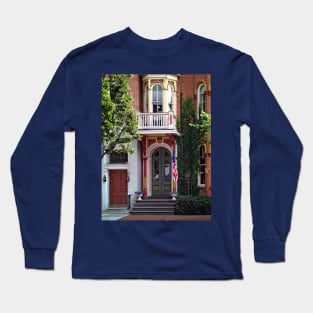 Harrisburg PA - Green and Red Doors Long Sleeve T-Shirt